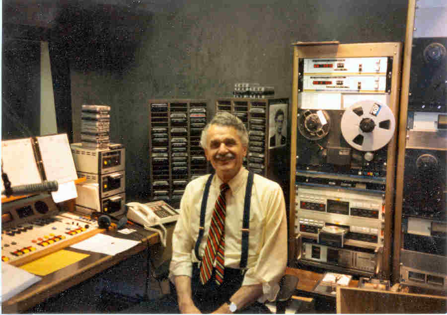 Keith Lockhart in the KKHI Air Studio Circa 1988